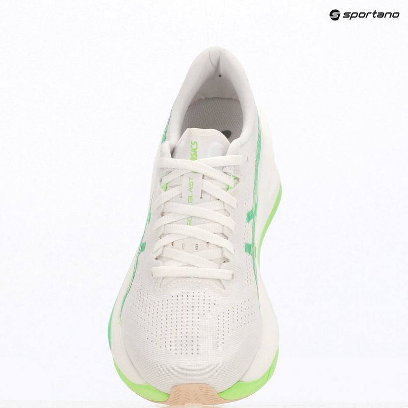 Buty do biegania damskie ASICS Sonicblast white/vital green 3