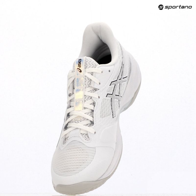 Buty męskie ASICS Netburner Ballistic FF 4 white/pure silver 9
