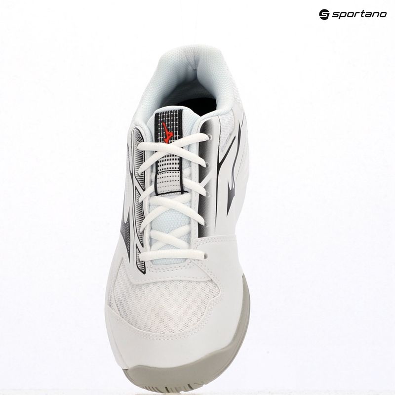 Buty do siatkówki Mizuno Cyclone Speed 5 white/black/fiery red 12
