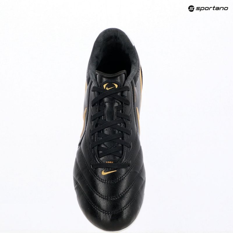 Buty piłkarskie męskie Nike Tiempo Ligera Pro FG black/white 12