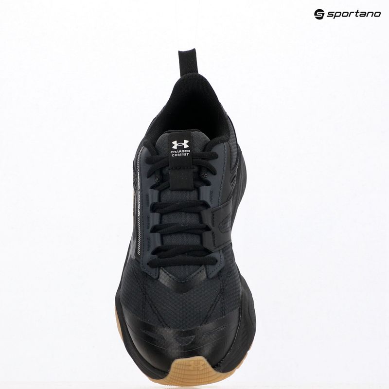 Buty treningowe męskie Under Armour Charged Commit TR 5 anthracite/black/black 9