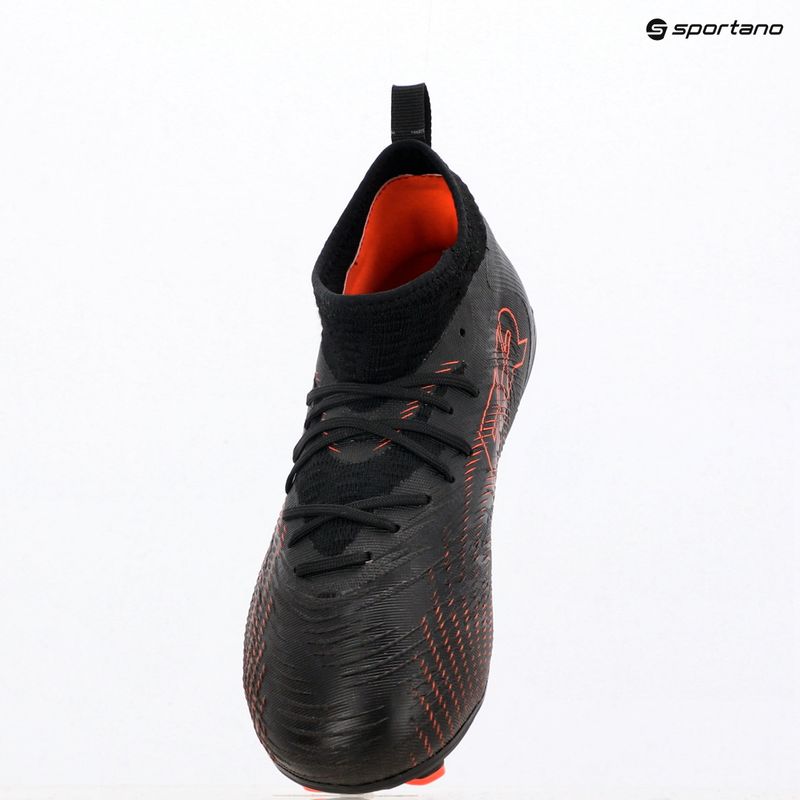 Buty piłkarskie dziecięce PUMA Future 9 Match FG/AG Jr puma black/glowing red/strong grey 11
