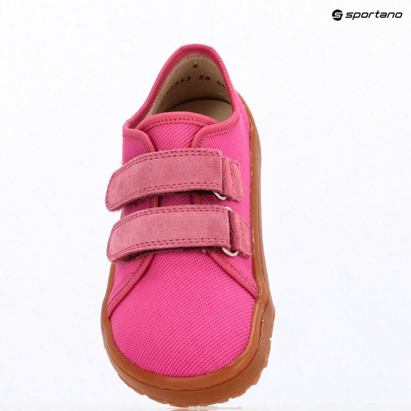 Buty barefoot dziecięce Froddo Canvas fuxia 17