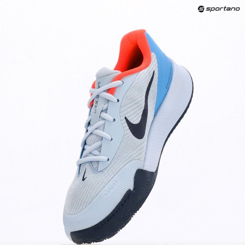 Buty męskie Nike Vapor Lite 3 Clay hydrogen blue/hot lava/midnight navy 18