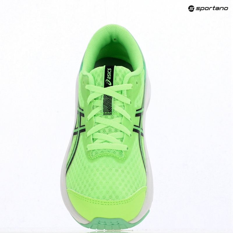 Buty do biegania dziecięce ASICS Patriot 14 GS iluminate green/black 9