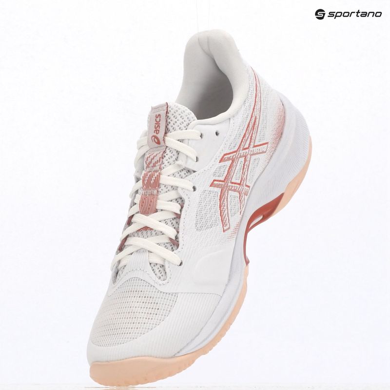 Buty damskie ASICS Netburner Ballistic FF 4 white/rose rouge 9