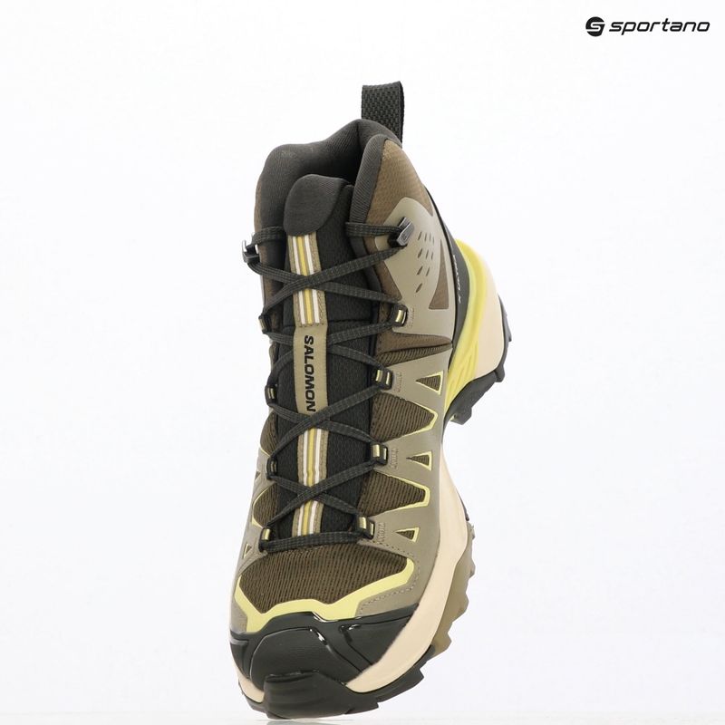 Buty trekkingowe męskie Salomon X Ultra 360 Edge Mid GTX olive night/aloe 9