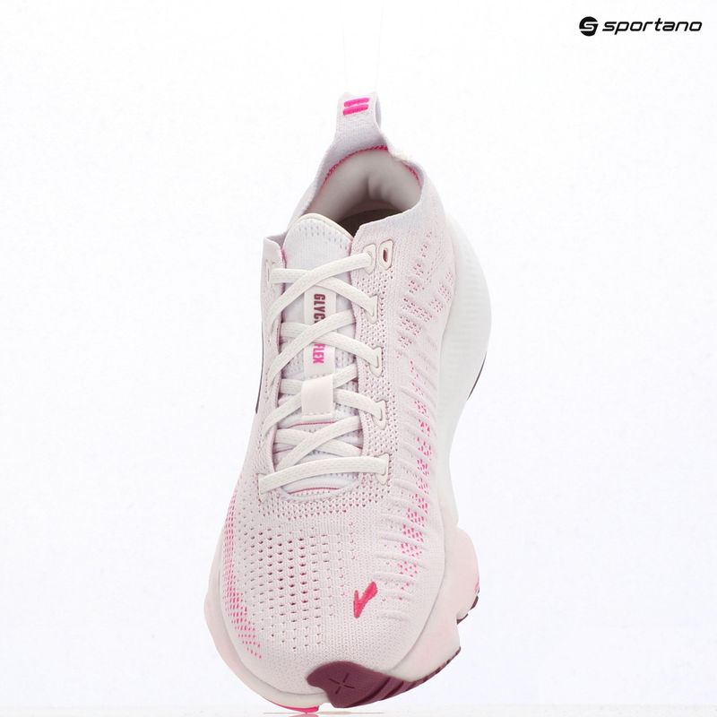 Buty do biegania damskie Brooks Glycerin Flex white/cyber pink/argyle 10