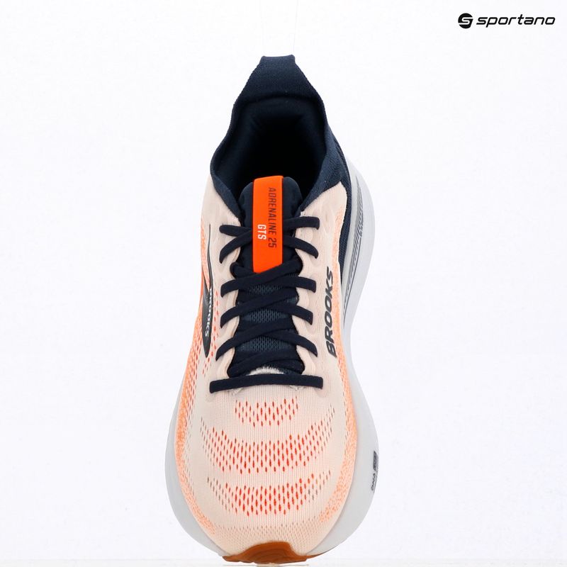 Buty do biegania męskie Brooks Adrenaline GTS 25 white/spellbound/orange 17