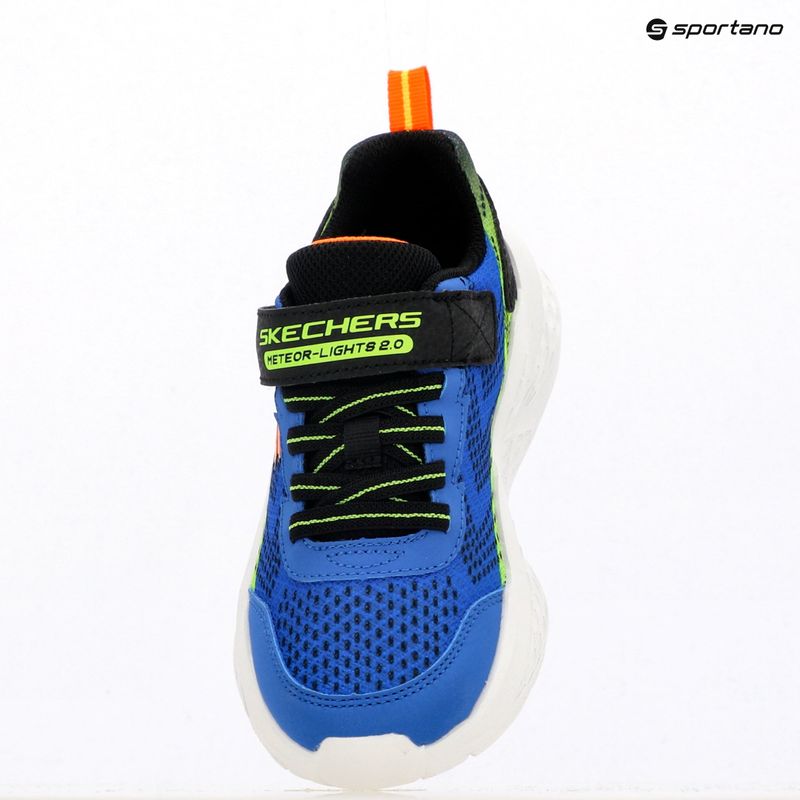 Buty dziecięce SKECHERS Meteor-Lights 2.0 blue 3