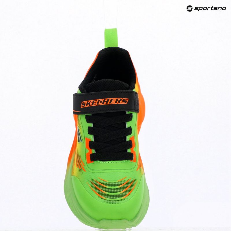 Buty dziecięce SKECHERS Tidal-Tech lime/multi 3