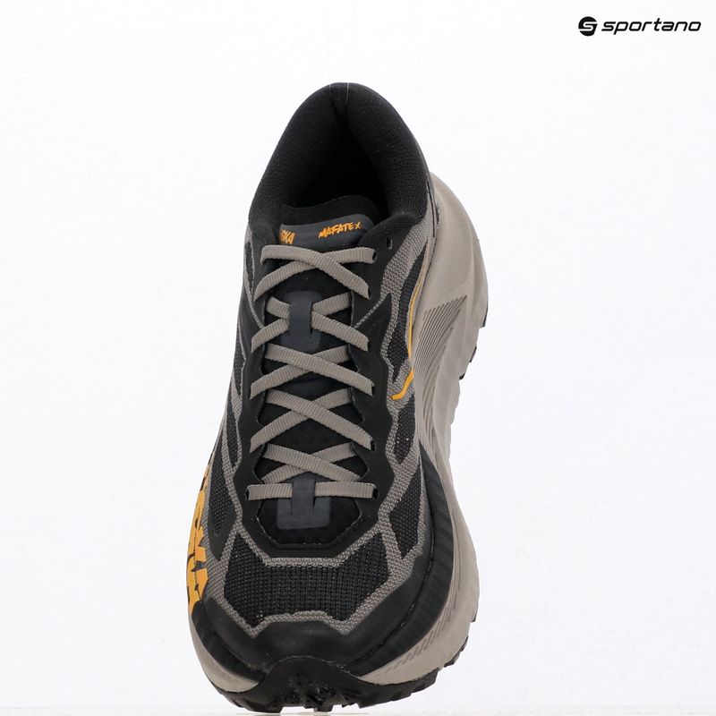 Buty do biegania męskie HOKA Mafate X black/cement 10