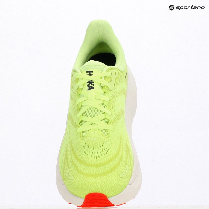Buty do biegania męskie HOKA Arahi 8 Wide neon yuzu/neon flame 9