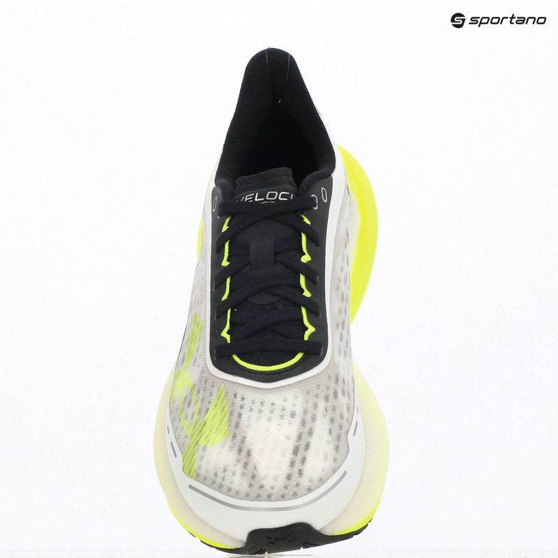 Buty do biegania męskie Under Armour Velociti Distance white/valiant green/black 3