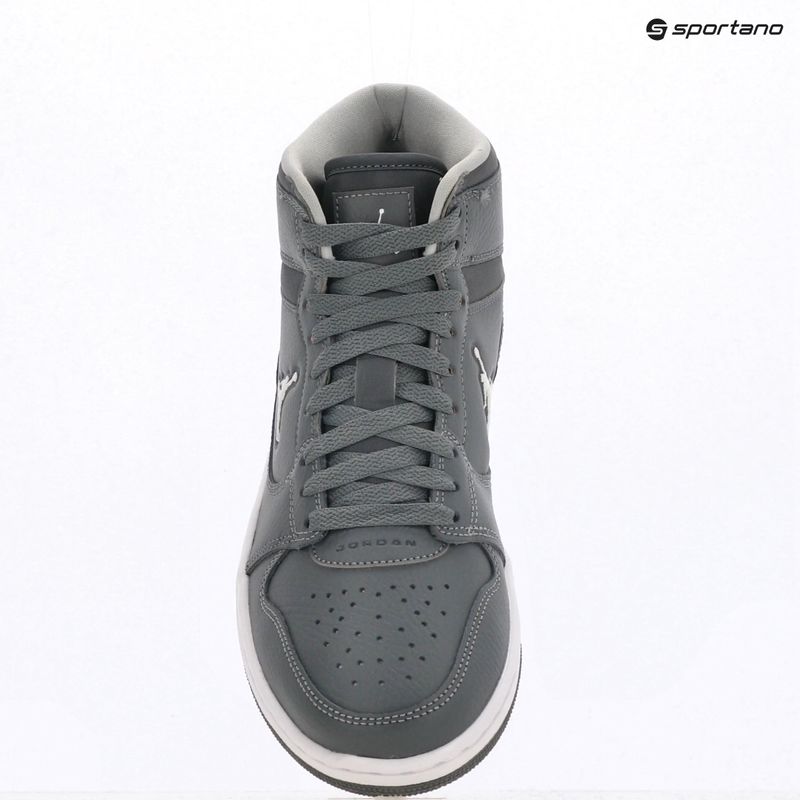 Buty męskie  Jordan Access Court Mid smoke grey/light smoke grey/white 10