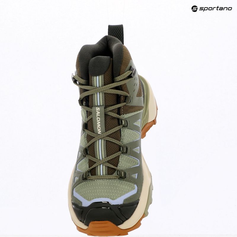 Buty trekkingowe damskie Salomon X Ultra 360 Edge Mid GTX tea/deep lichen green 8