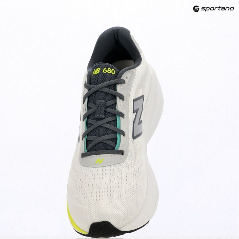 Buty do biegania męskie New Balance Fresh Foam 680's V9 reflection/grey matter/alkaline green 9