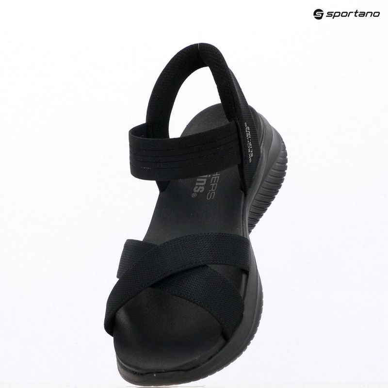 Sandały damskie SKECHERS Ultra Flex 3.0 Never Better black 3