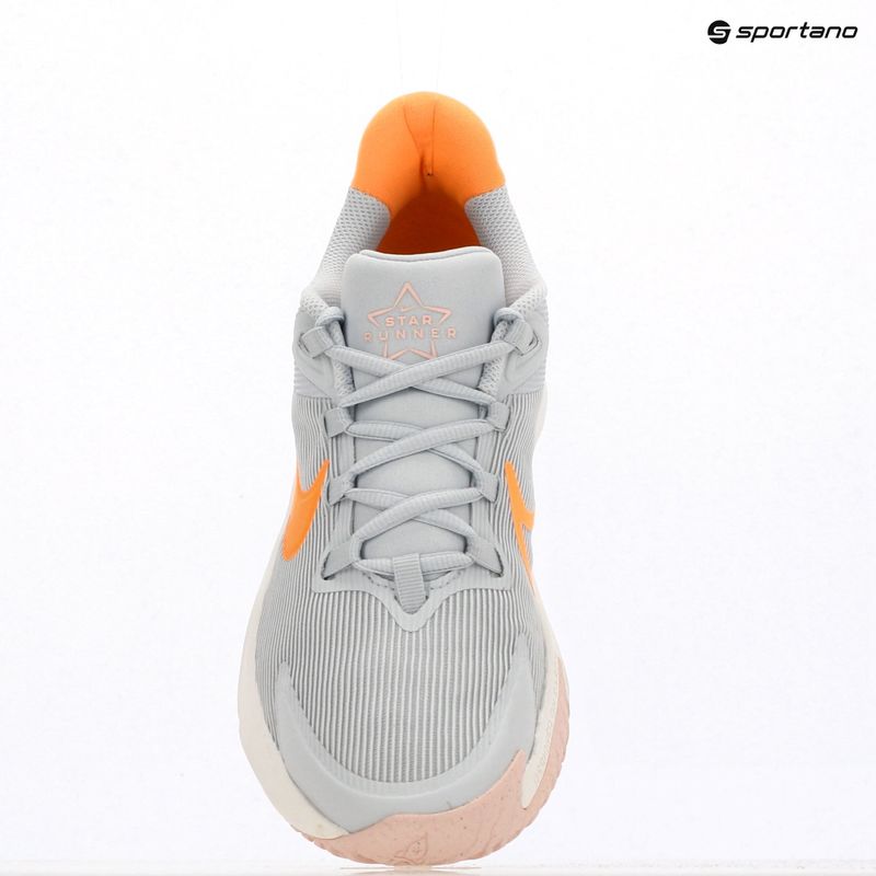 Buty do biegania dziecięce Nike Star Runner 4 pure platinum/echo pink/peach cream 9