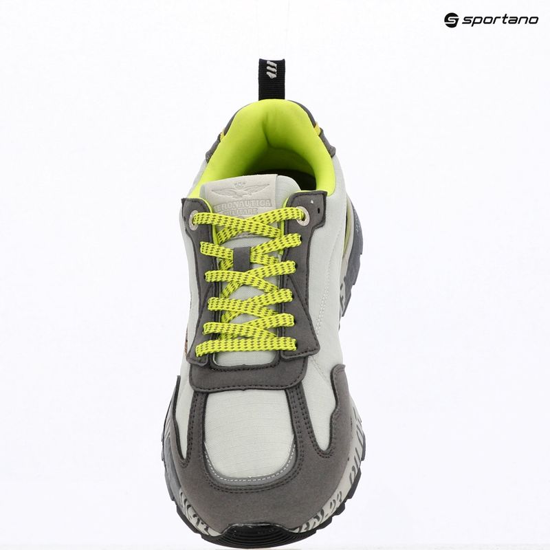 Buty męskie Aeronautica Militare SC0276UCT04327 nero/grigio 9