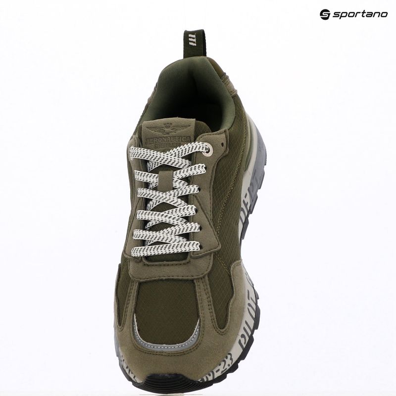 Buty męskie Aeronautica Militare SC0276UCT04327 verdone 9