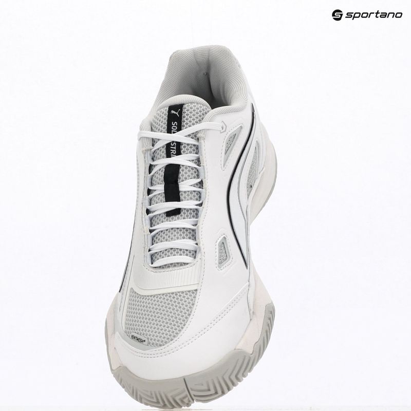 Buty do piłki ręcznej męskie PUMA Solarstrike 4 puma white/puma black/silver 9