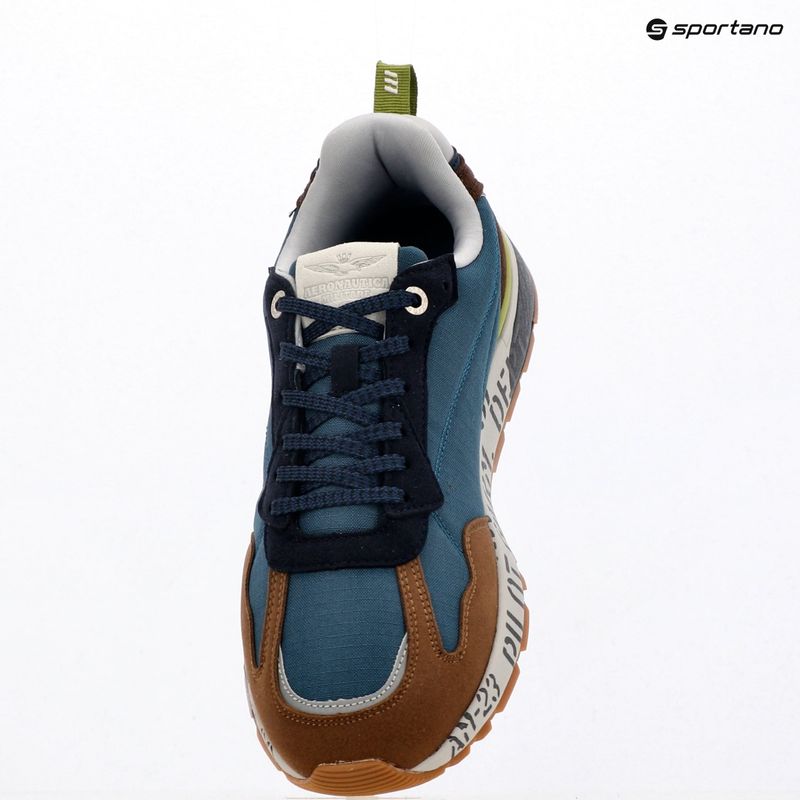 Buty męskie Aeronautica Militare SC0276UCT04327 avio/brown 9