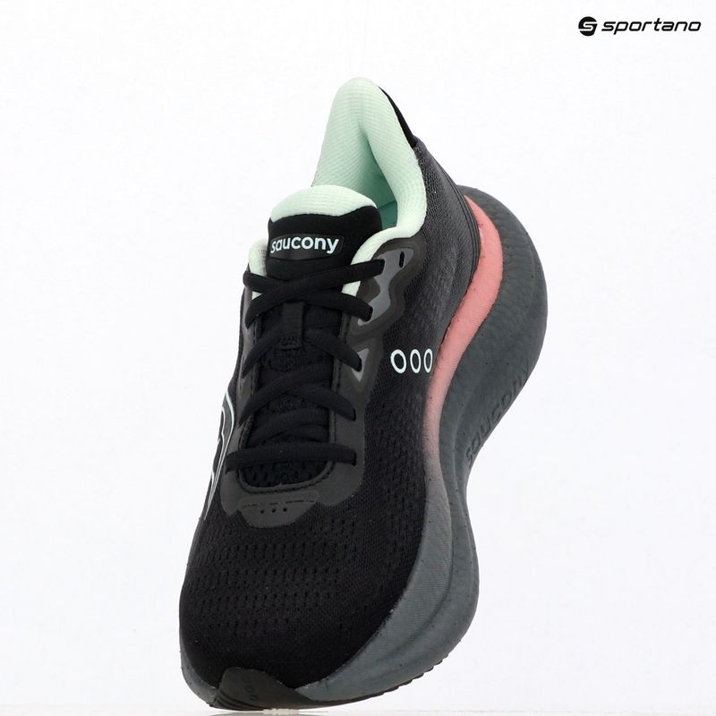 Buty do biegania damskie Saucony Triumph 23 black/calm 9