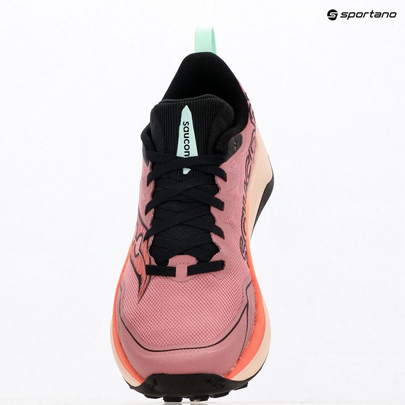 Buty do biegania damskie Saucony Peregrine 16 mauve/salmon 9