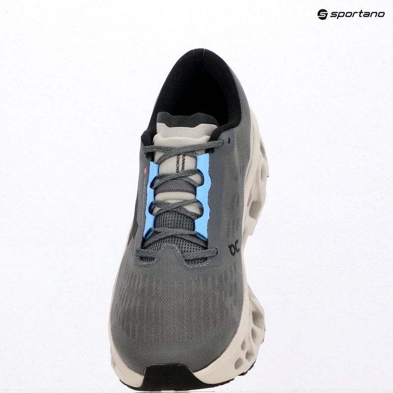 Buty do biegania męskie On Cloudmonster 3 rock/silver 9