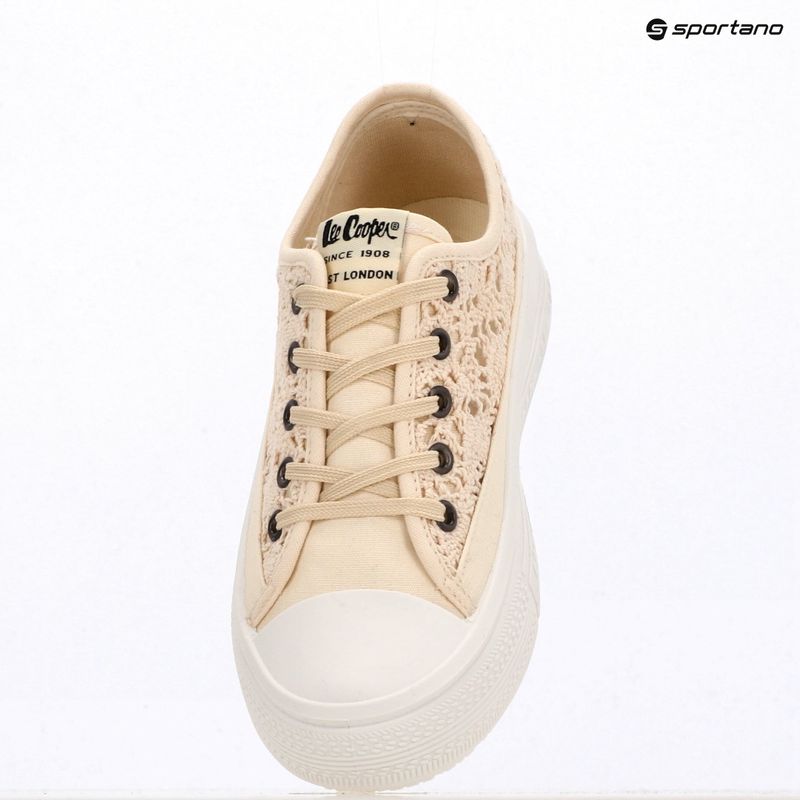 Trampki damskie Lee Cooper LCW-26-44-4486LA beige 9