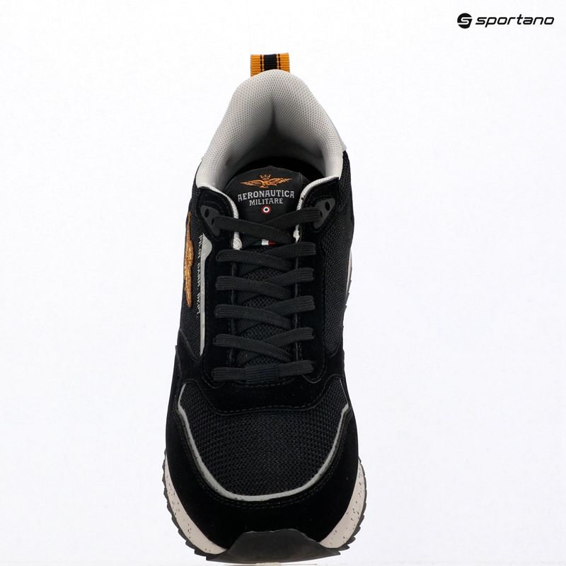 Buty męskie Aeronautica Militare SC0288UCT03545 jet black 9