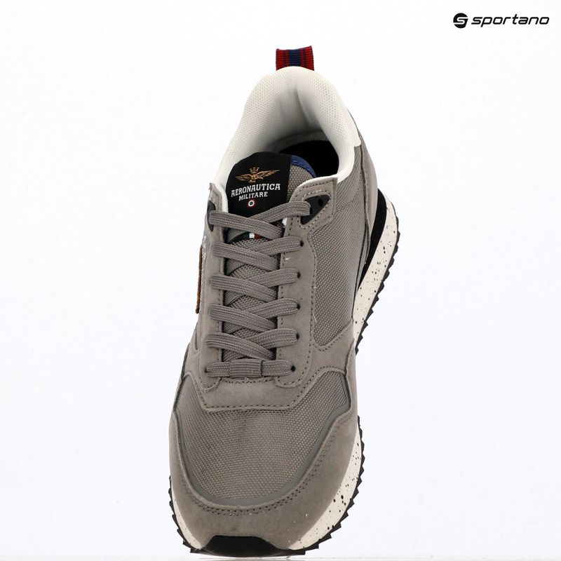 Buty męskie Aeronautica Militare SC0288UCT03545 grigio 9