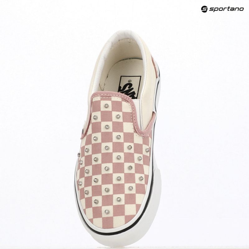 Buty Vans Ua Classic Slip-On rhinestone misty mauve 14