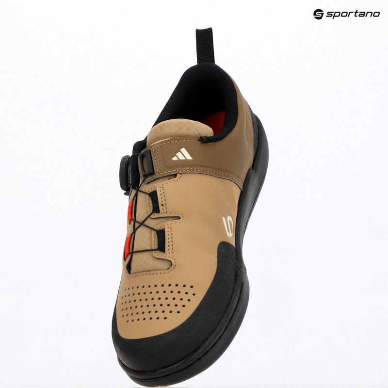 Buty rowerowe platformy męskie adidas FIVE TEN Freerider Pro Boa cardboard/off white/core black 9