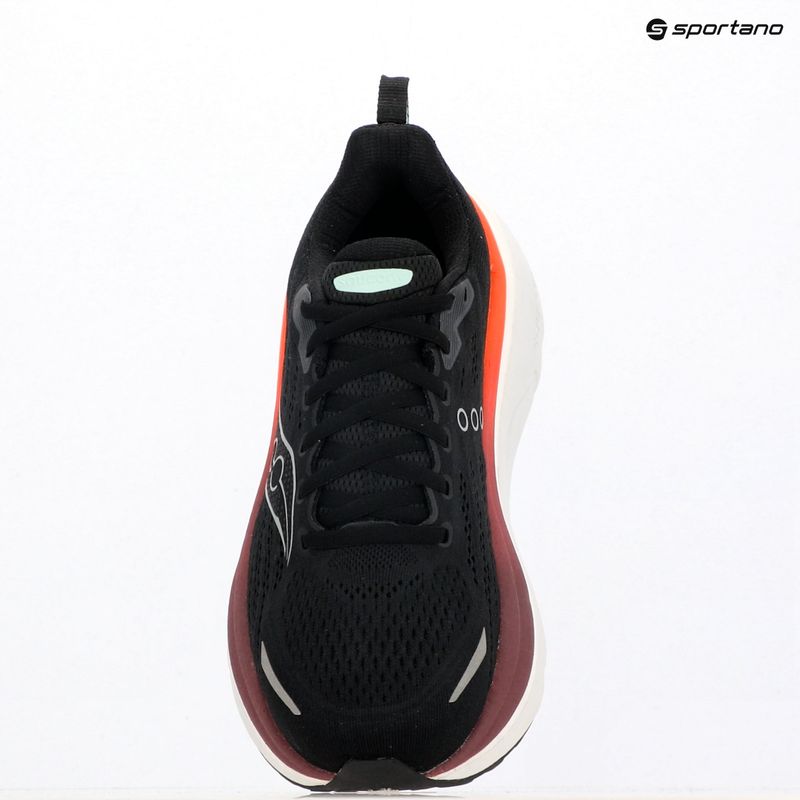 Buty do biegania męskie Saucony Hurricane 25 black/crimson 9