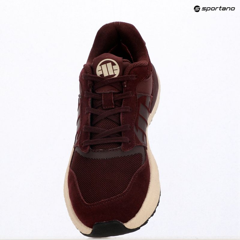 Buty męskie Pitbull Encino dark burgundy 10