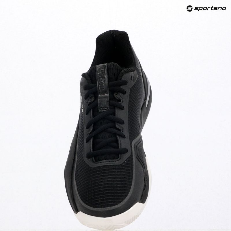 Buty do tenisa męskie Wilson Rush Pro 5 Tour Clay black/white/safety yellow 9