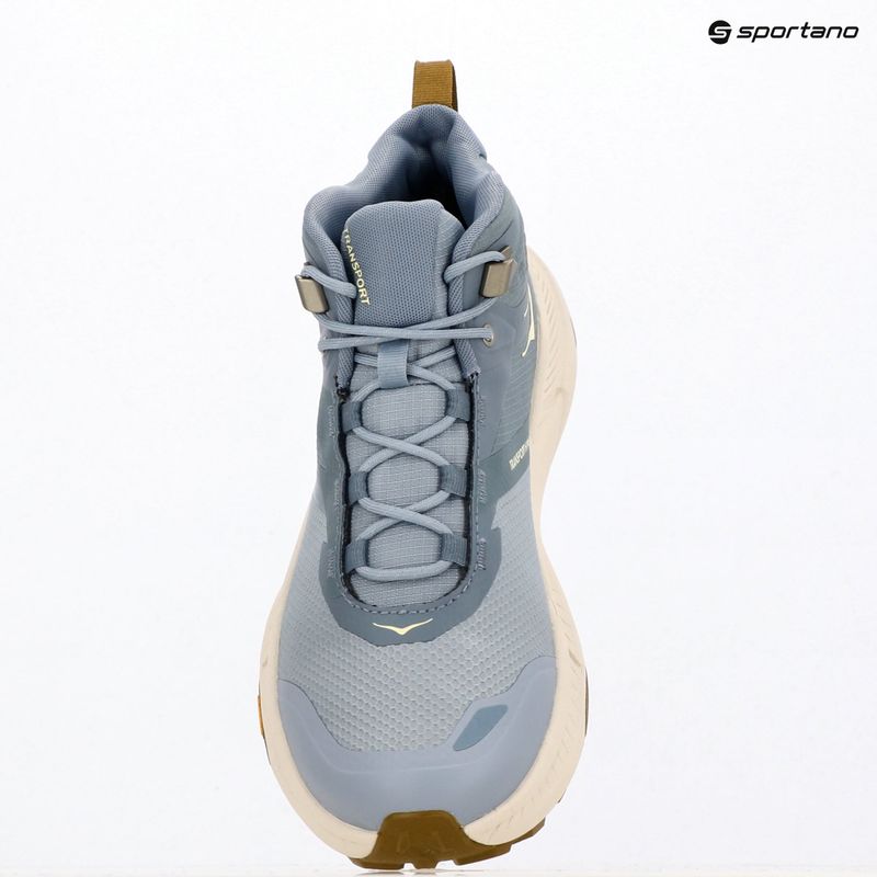 Buty trekkingowe męskie HOKA Transport Hike GTX slate blue/stucco 10