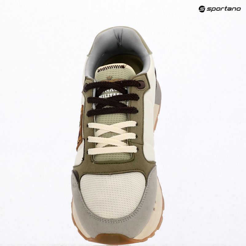 Buty męskie Aeronautica Militare SC0292UCT03331 off white/verde/marrone/grigio 9