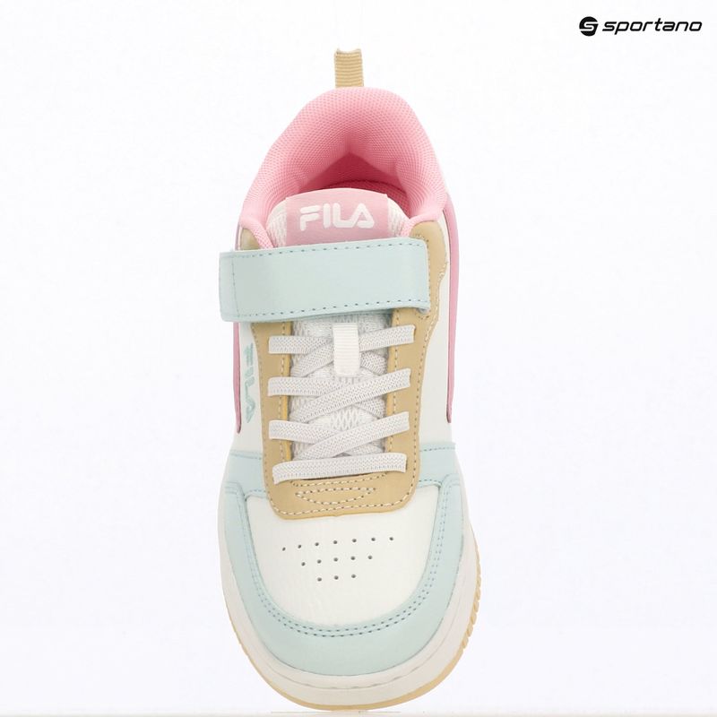 Buty dziecięce FILA Rega Nf Velcro soothing sea/prism pink 16