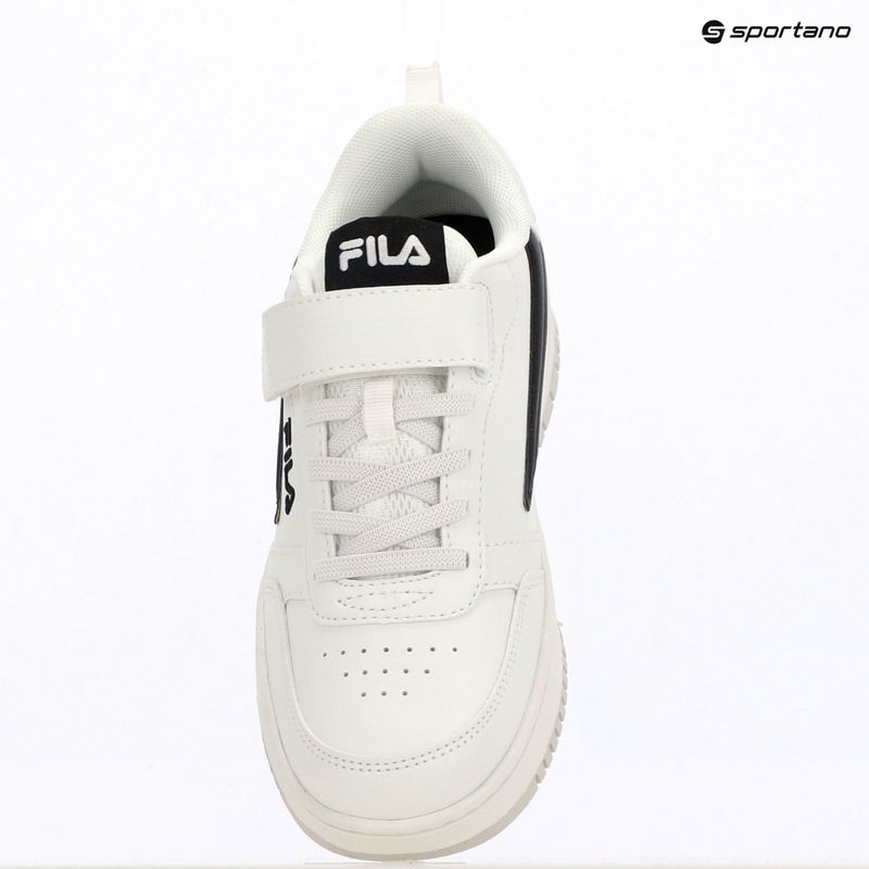Buty dziecięce FILA Rega Nf Velcro white/black 15
