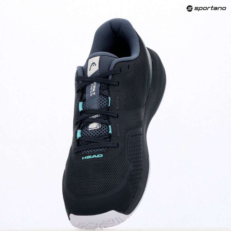Buty do tenisa męskie HEAD Revolt Evo 5.0 blueberry/teal 15