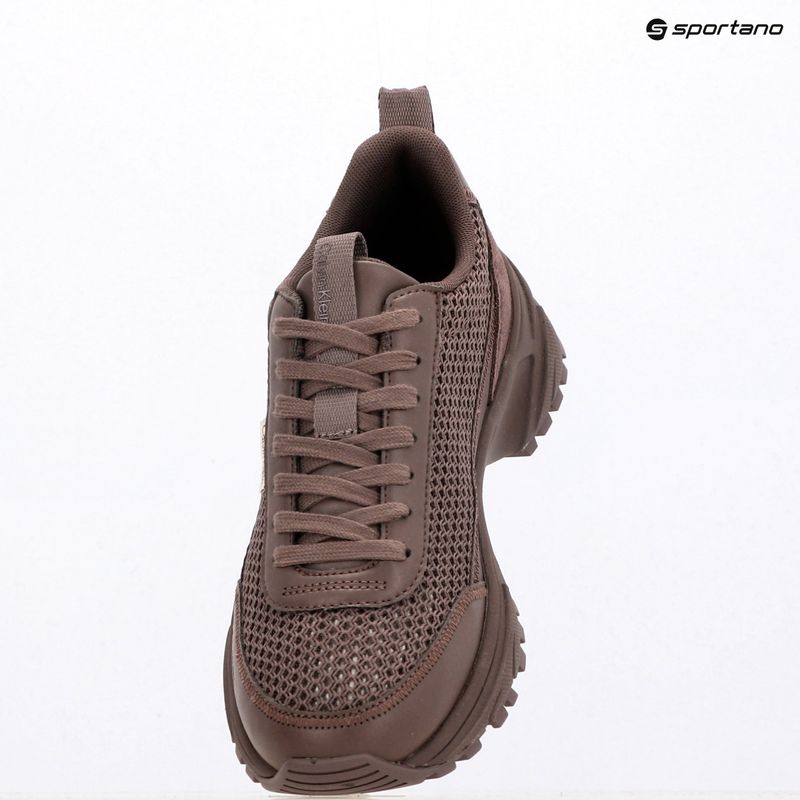 Buty damskie Calvin Klein HW0HW03000 Hike Runner Lup Lin Mesh peppercorn 9