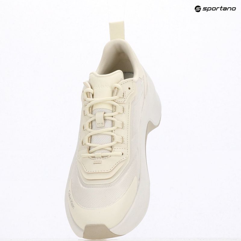 Buty damskie Calvin Klein HW0HW03111 Chunky Runner Laceup HF BLST Nylon bright white/marshmallow 9