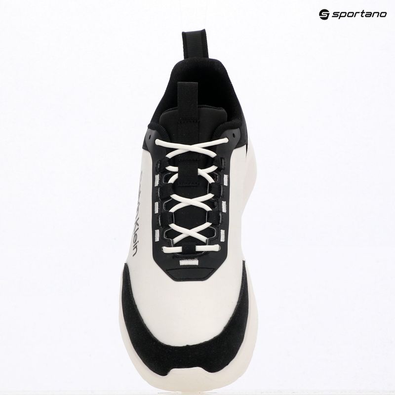 Buty męskie Calvin Klein HM0HM02342 Light Eva Runn Essential Laceup Nylon Suede black/bright white 9