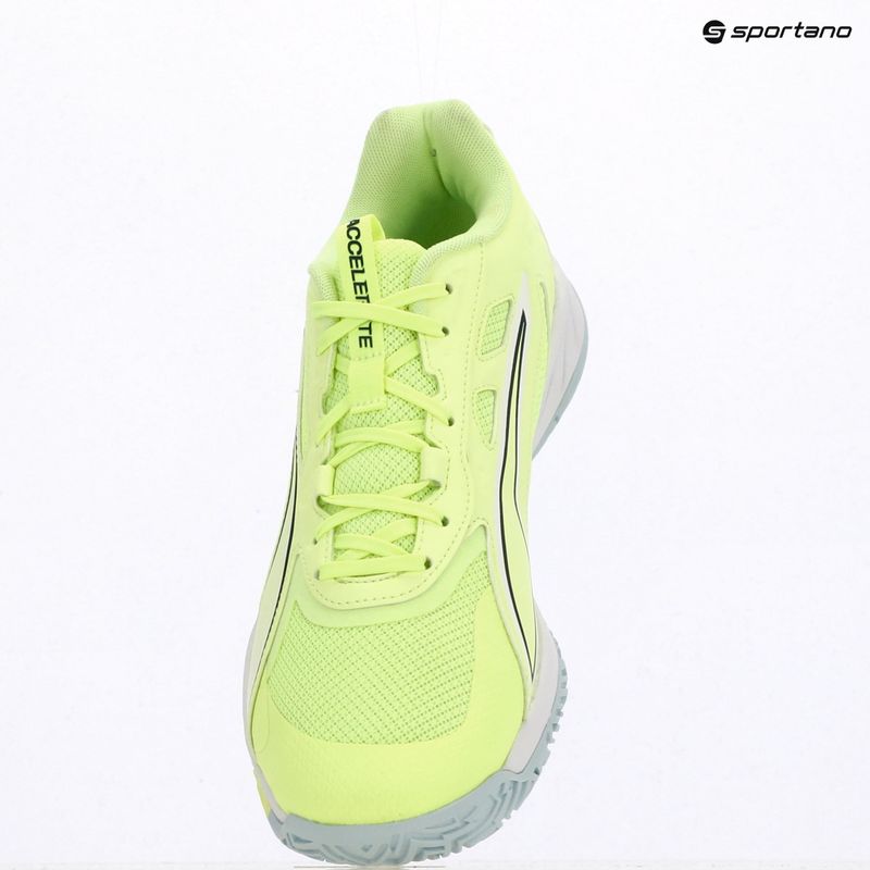 Buty do piłki ręcznej PUMA Accelerate Pro 4 fizzy light/green terrain/light moss/puma white 9