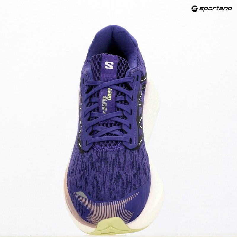 Buty do biegania damskie Salomon Aero Glide 4 deep blue/white/butterfly 9