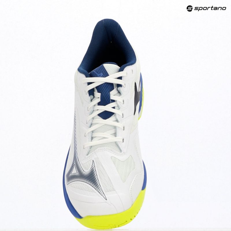 Buty do tenisa Mizuno Wave Exceed Court AC white/dazzling blue/lightning 9