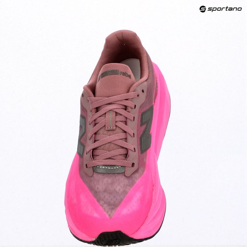 Buty do biegania męskie New Balance FuelCell Rebel V5 pink heat/rosewood 12